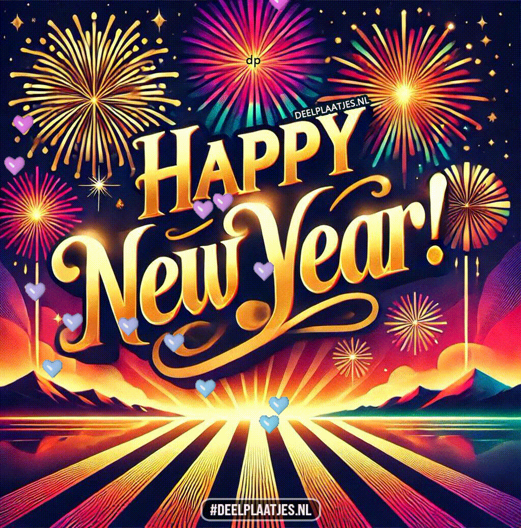 Vier het nieuwe jaar in stijl met kleur en vuurwerk